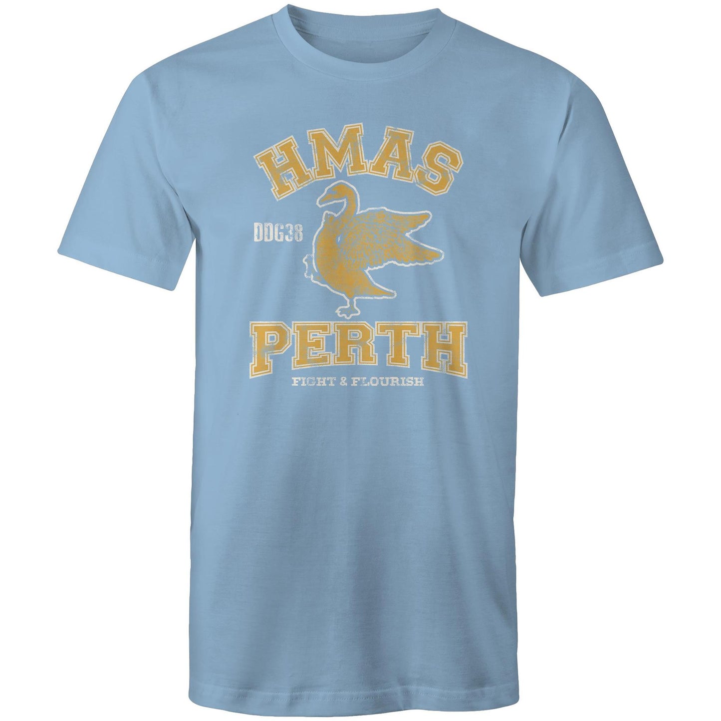 HMAS Perth (II) DDG38 Men's T-shirt (style Alpha, colour)