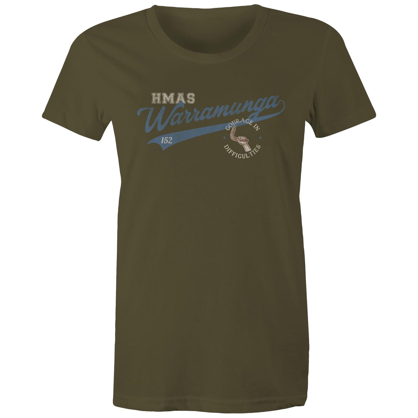 HMAS Warramunga (II) FFH152 Women's T-shirt (style Bravo)