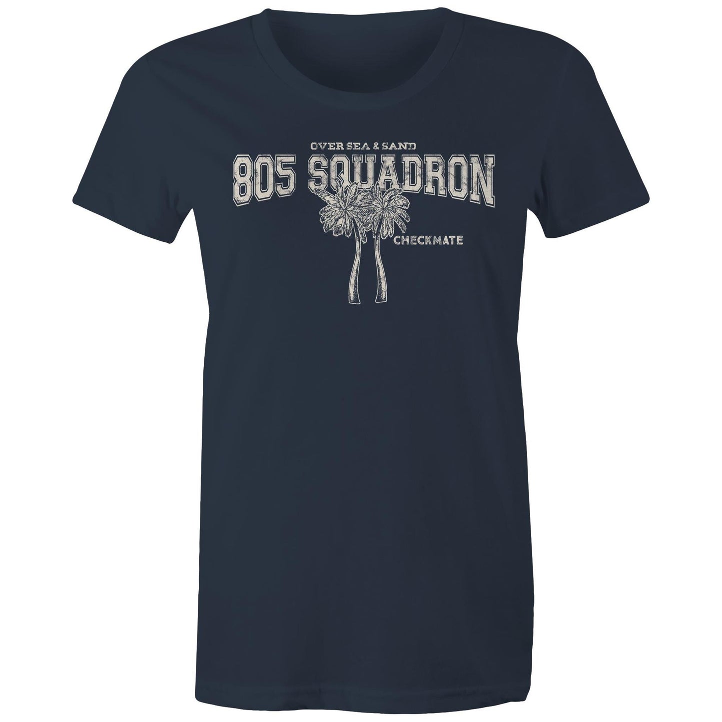 805 Squadron Women's T-shirt (style Alpha, white)