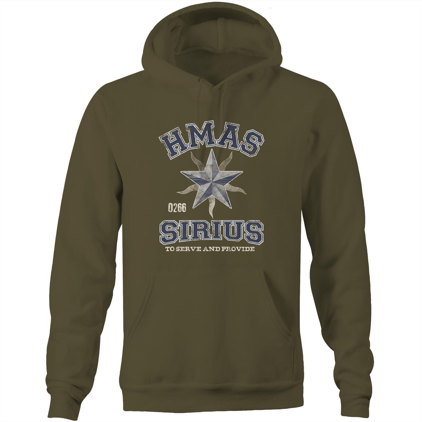 HMAS Sirius O266 Men's Hoodie (style Alpha)