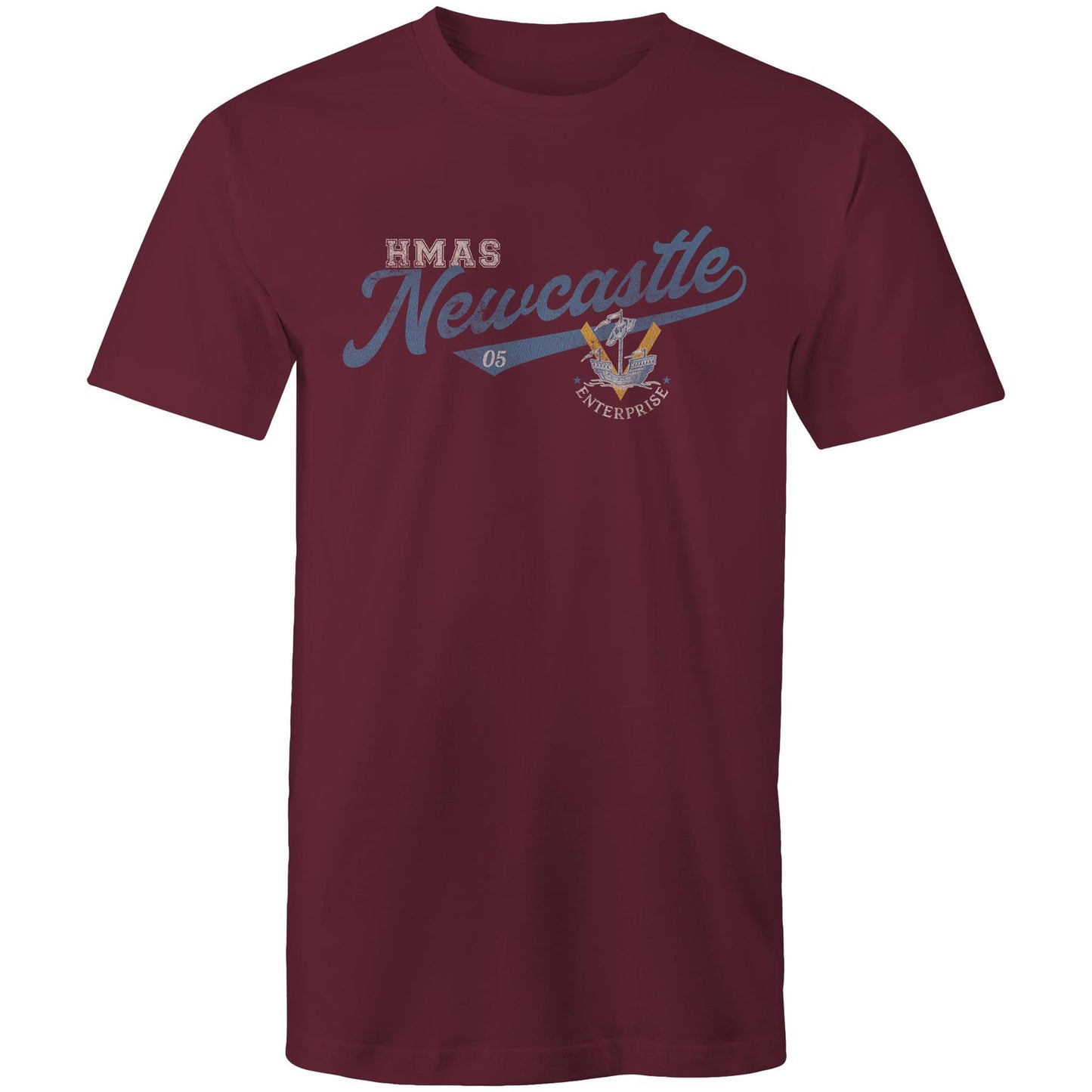 HMAS Newcastle FFG06 Men's T-shirt (style Bravo)