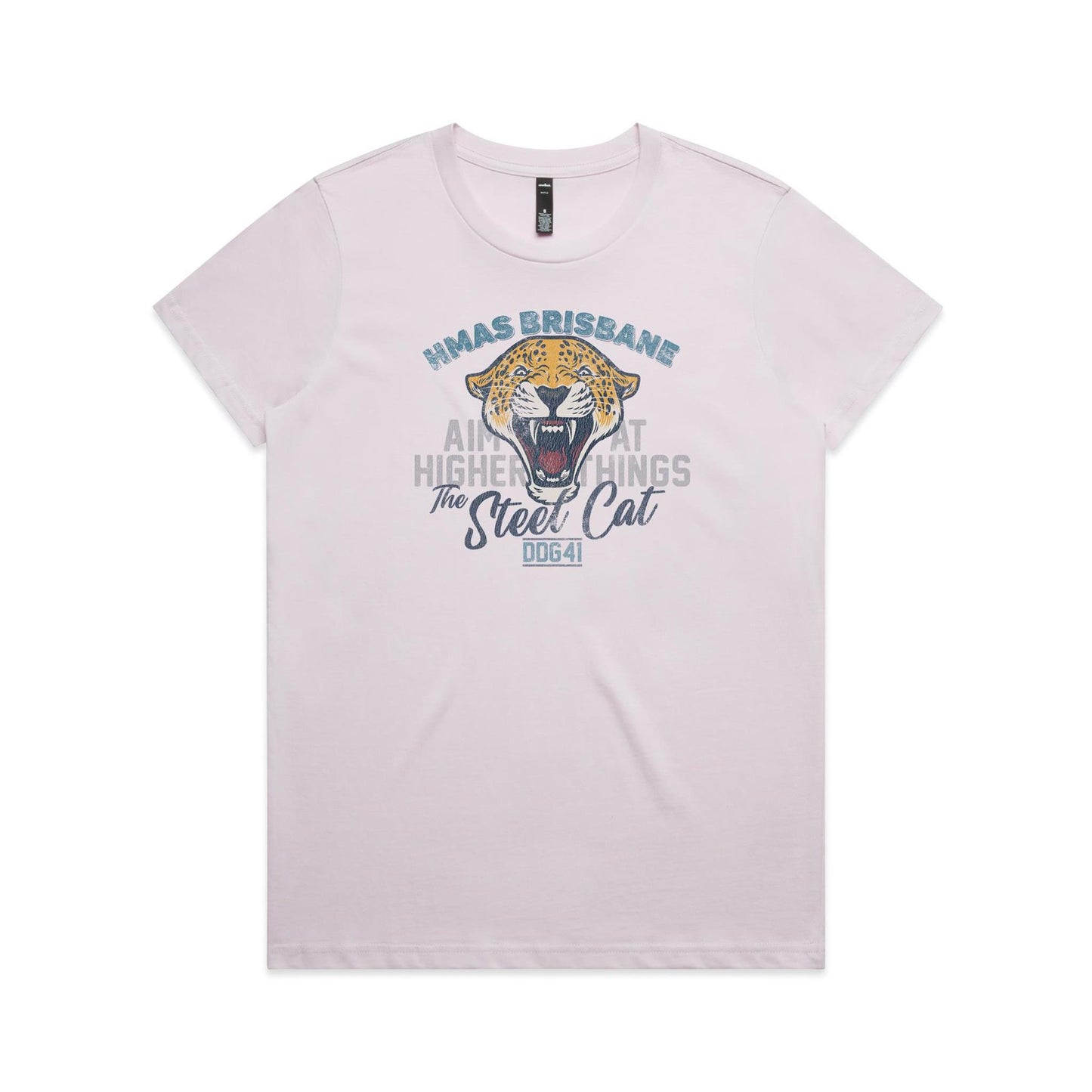 HMAS Brisbane (III) DDG41 Women's T-shirt (Mascot style 1)