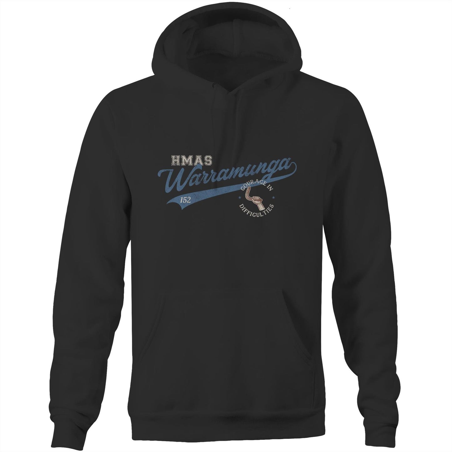 HMAS Warramunga (II) FFH152 Men's Hoodie (style Bravo)