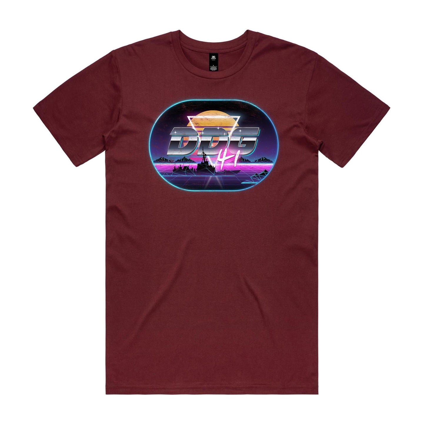 HMAS Brisbane (III) DDG41 Men's T-shirt (style Foxtrot)