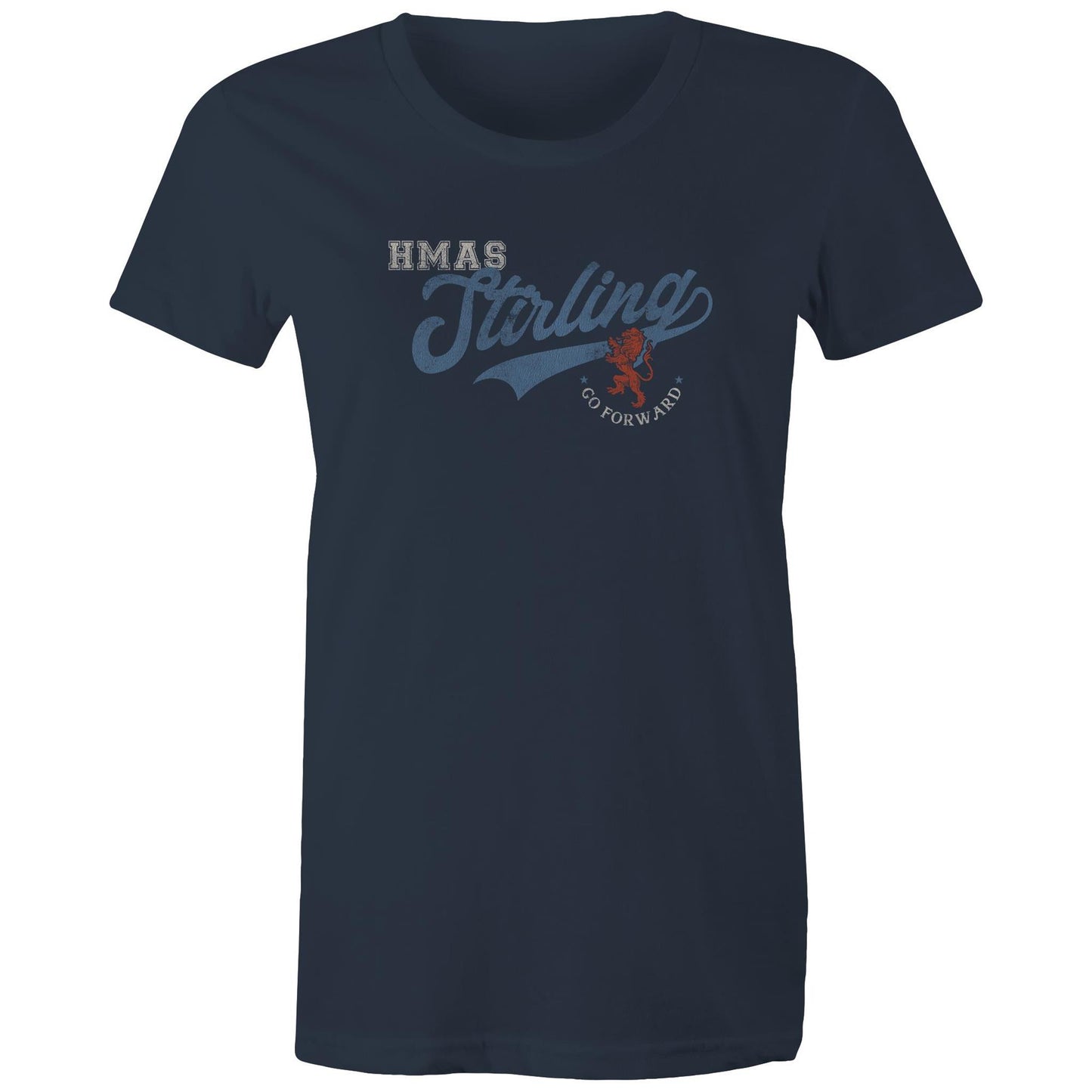 HMAS Stirling Women's T-shirt (style Bravo)