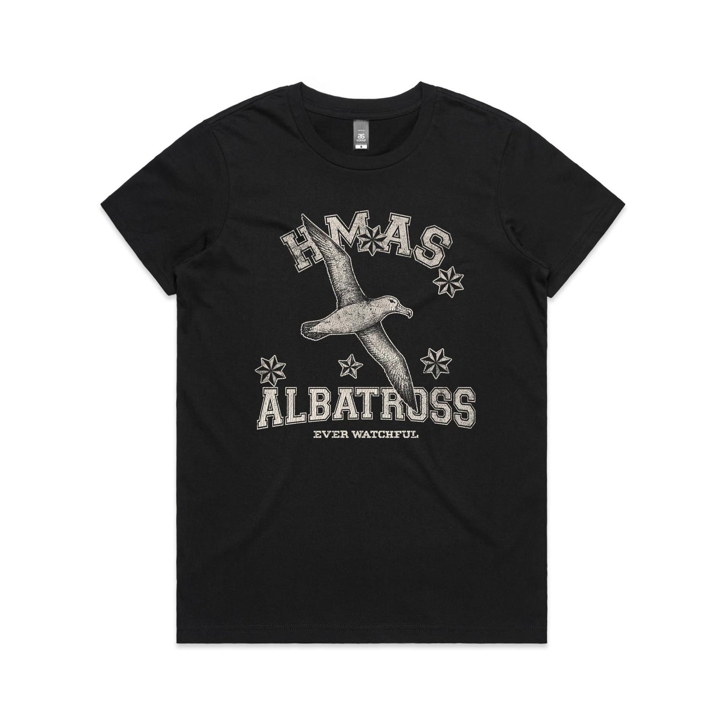 HMAS Albatross Women's T-shirt (style Alpha, white)