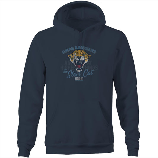 HMAS Brisbane (III) DDG41 Men's Hoodie (Mascot style 1)