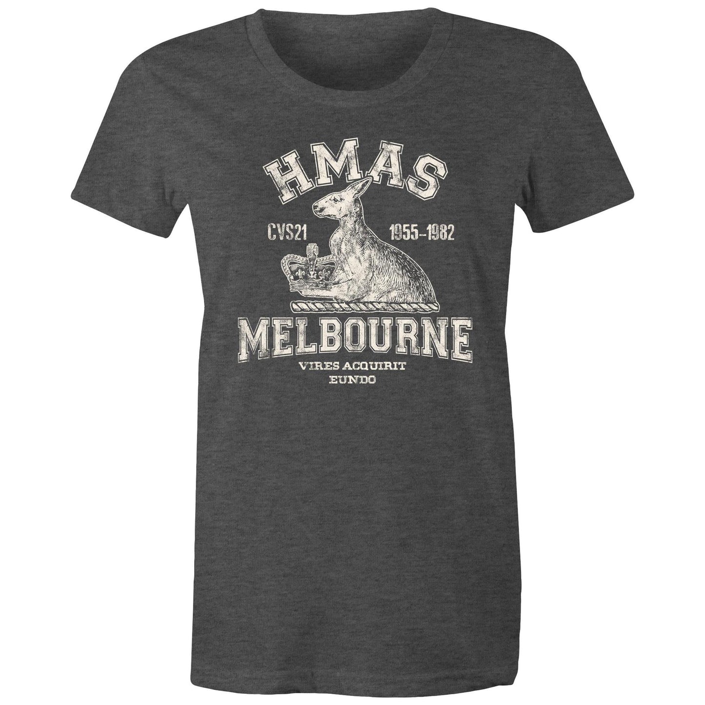 HMAS Melbourne (II) CVS21 Women's T-shirt (style Alpha, white)