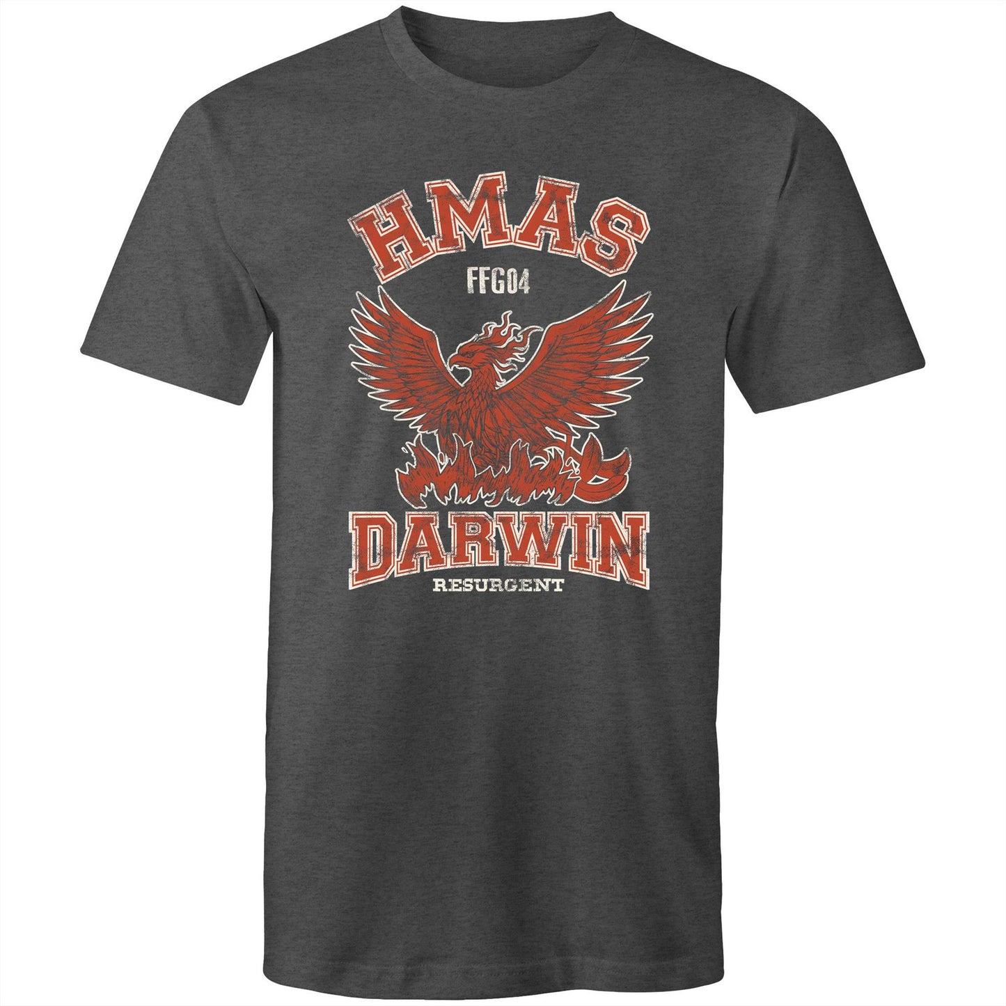 HMAS Darwin FFG04 Men's T-shirt (style Alpha, colour)