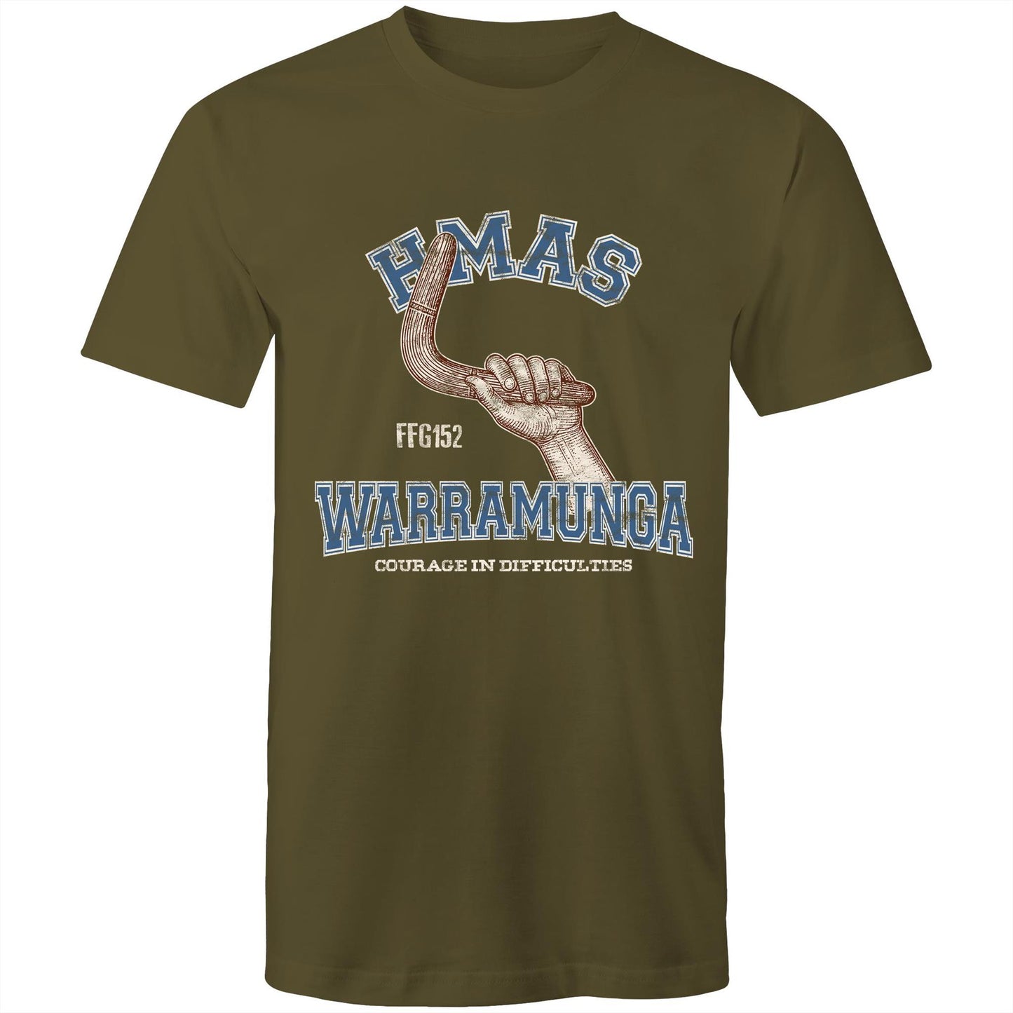 HMAS Warramunga (II) FFH152 Men's T-shirt (style Alpha, colour)
