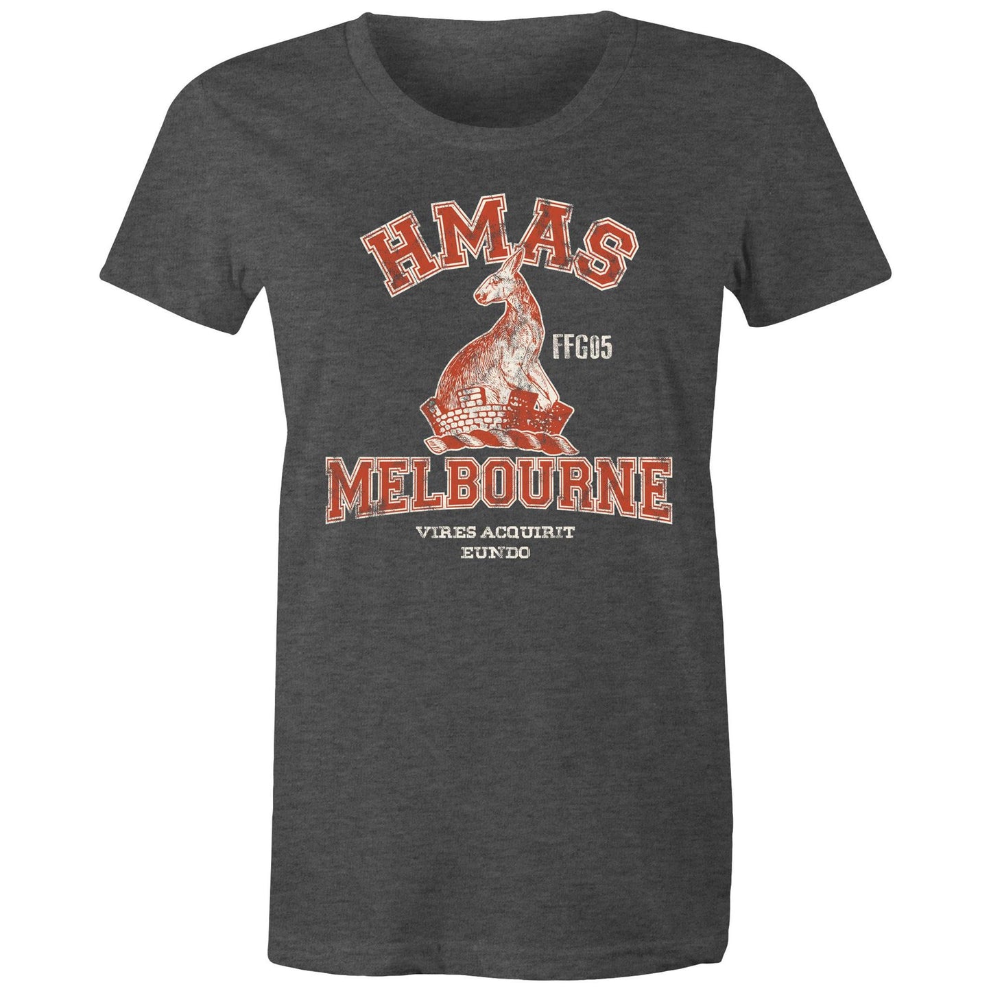 HMAS Melbourne (III) FFG05 Women's T-shirt (style Alpha, colour)
