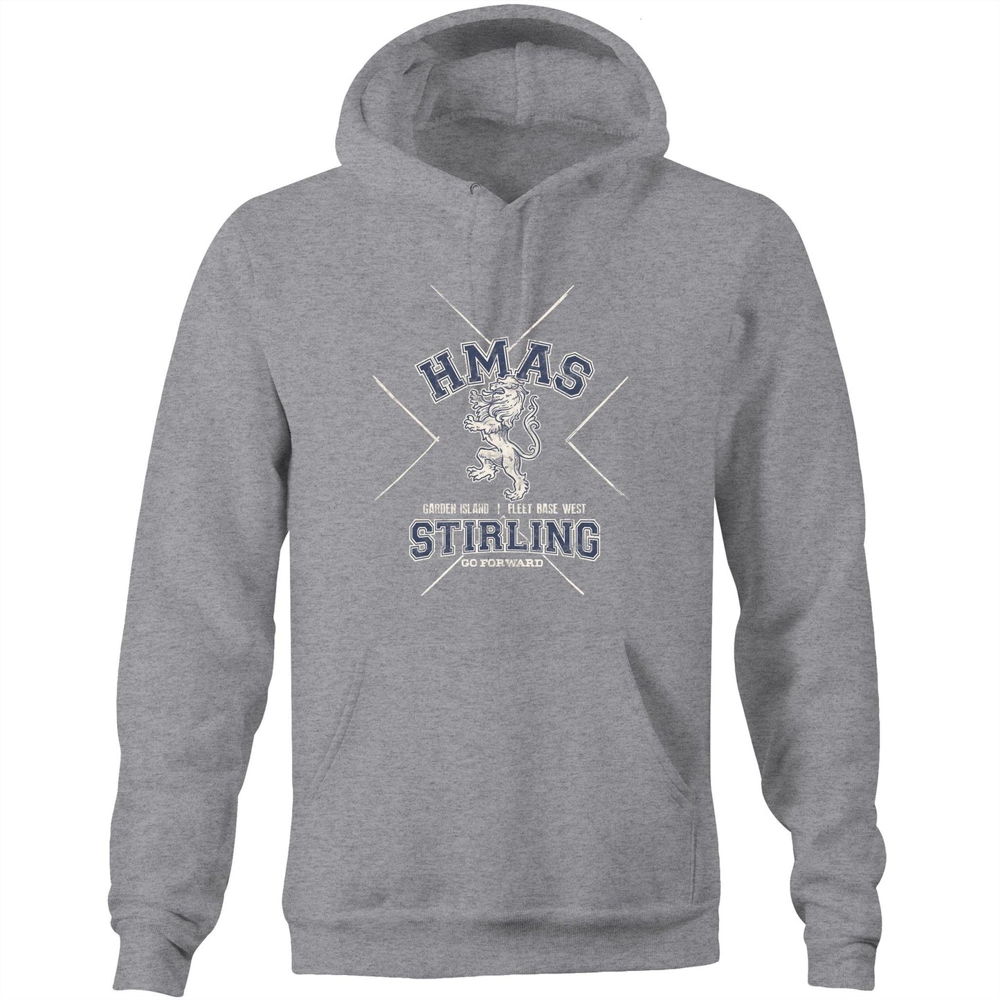 HMAS Stirling Men's Hoodie (style Alpha)