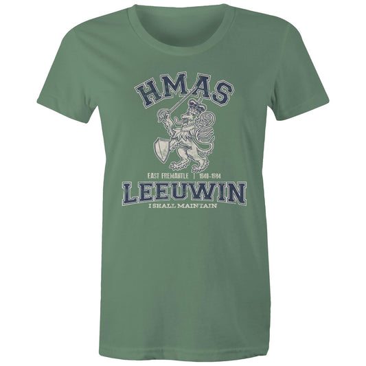 HMAS Leeuwin Women's T-shirt (style Alpha, blue)