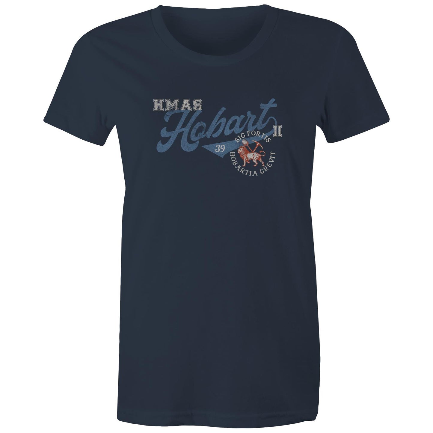 HMAS Hobart (II) DDG39 Women's T-shirt (style Bravo)