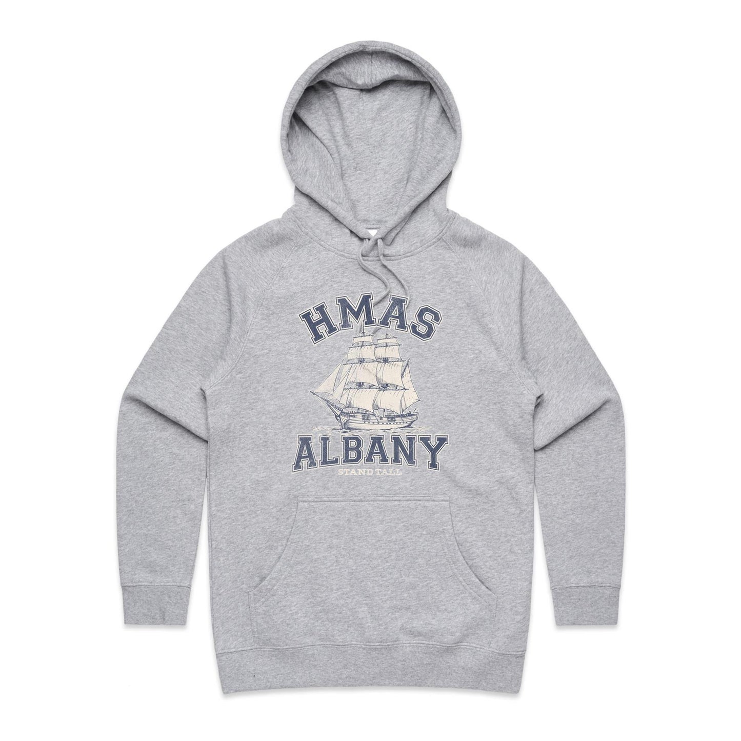 HMAS Albany P86 Women's Hoodie (style Alpha, blue)