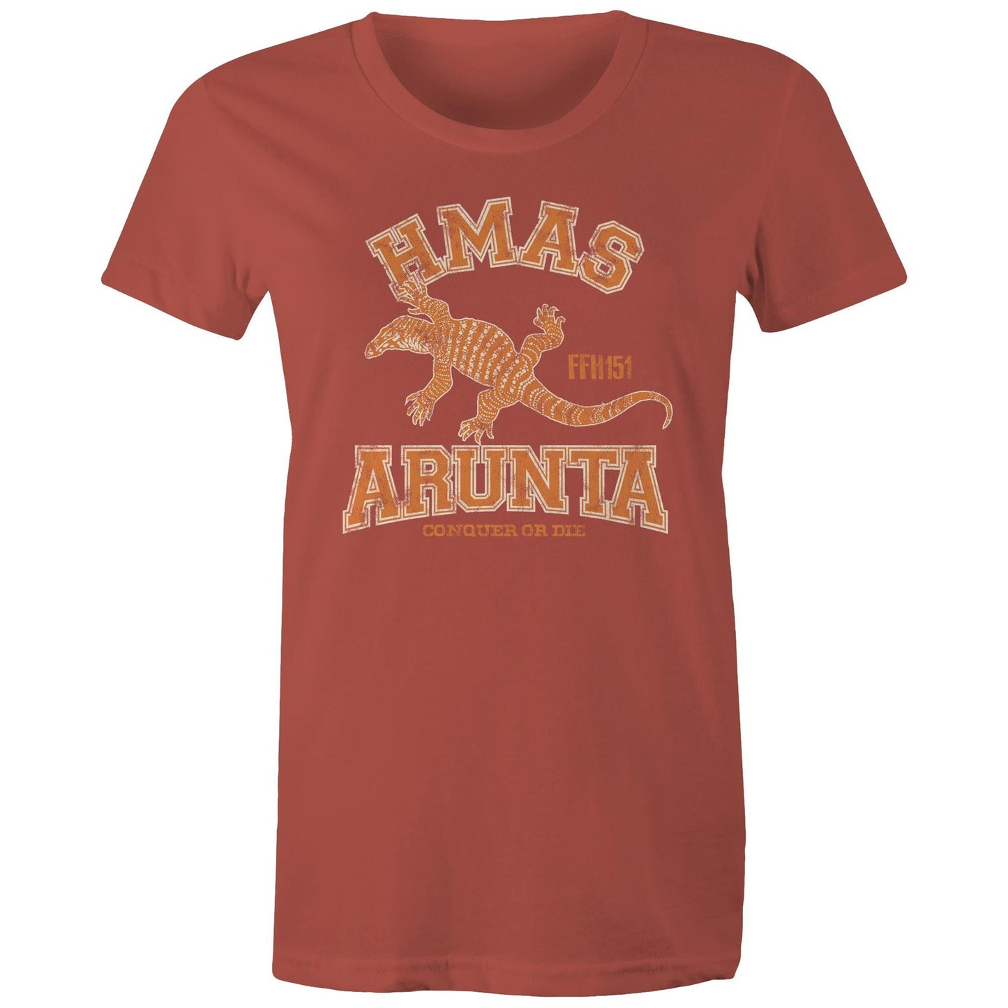 HMAS Arunta (II) FFH151 Women's T-shirt (style Alpha, colour)