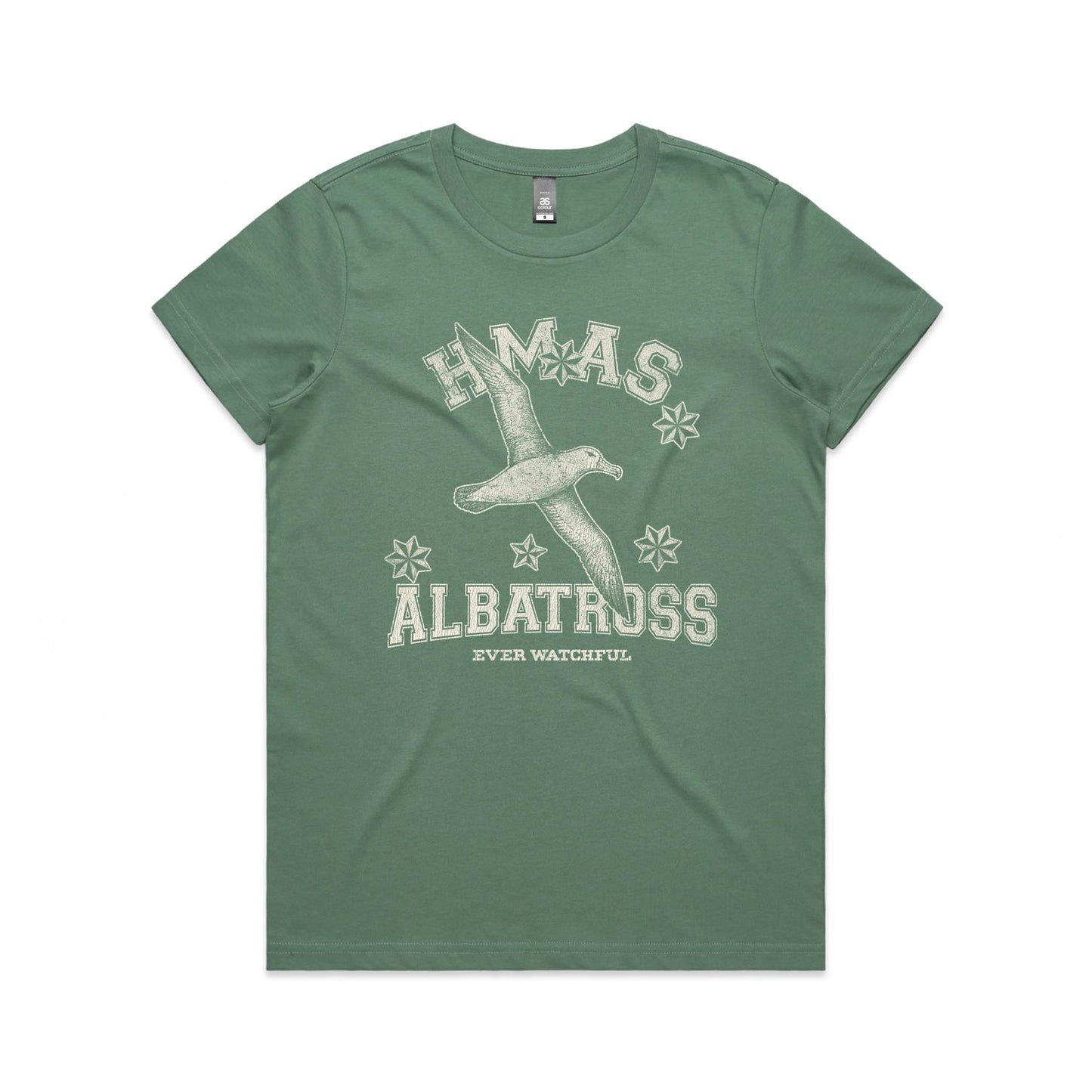 HMAS Albatross Women's T-shirt (style Alpha, white)