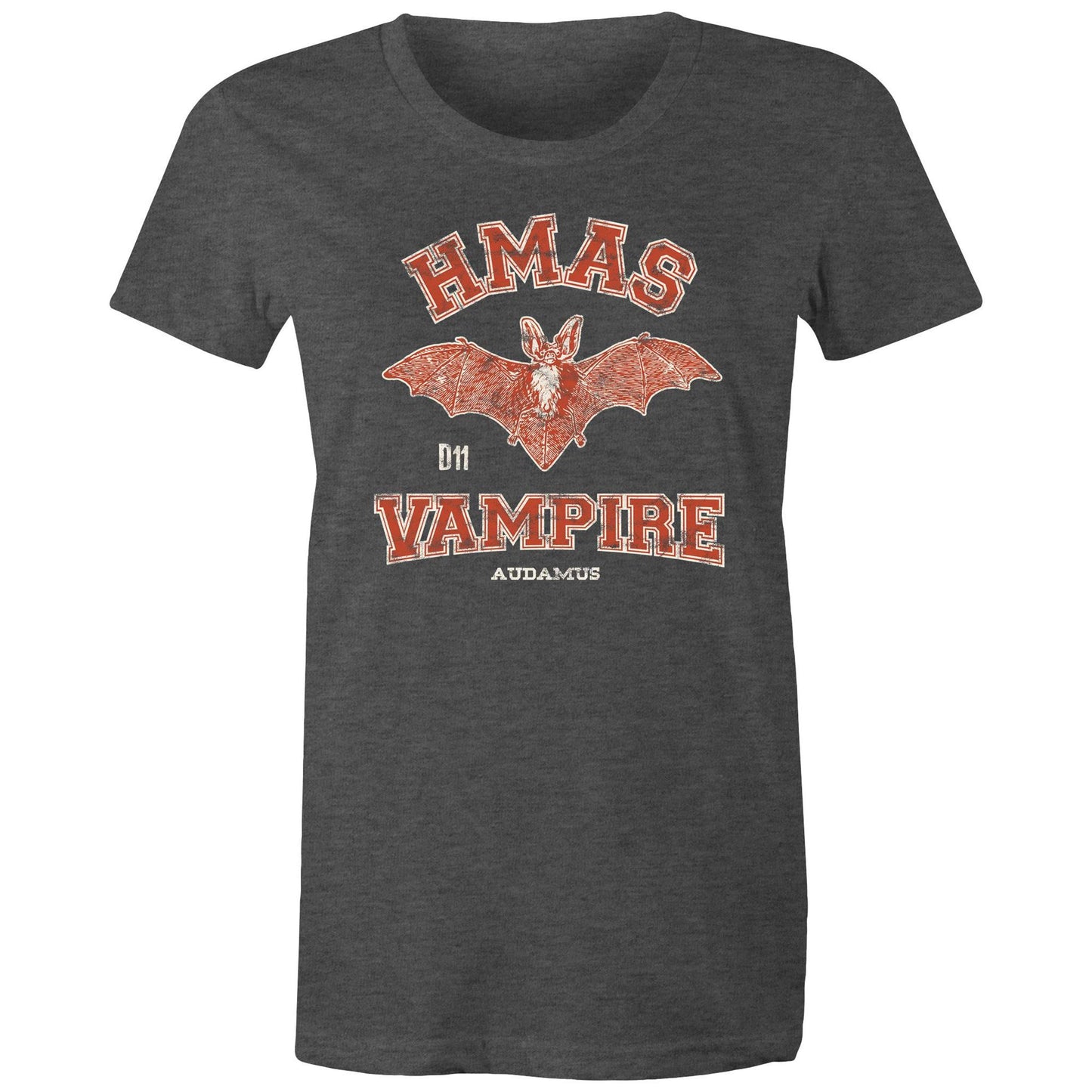 HMAS Vampire D11 Women's T-shirt (style Alpha, colour)