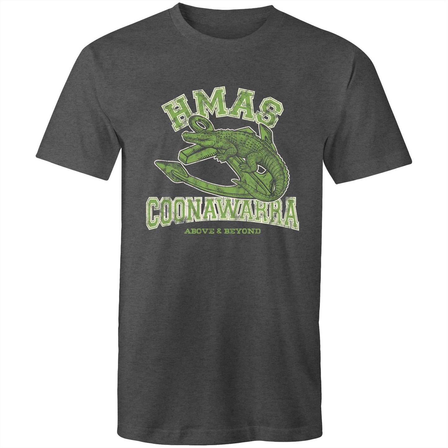 HMAS Coonawarra Men's T-shirt (style Alpha, colour)