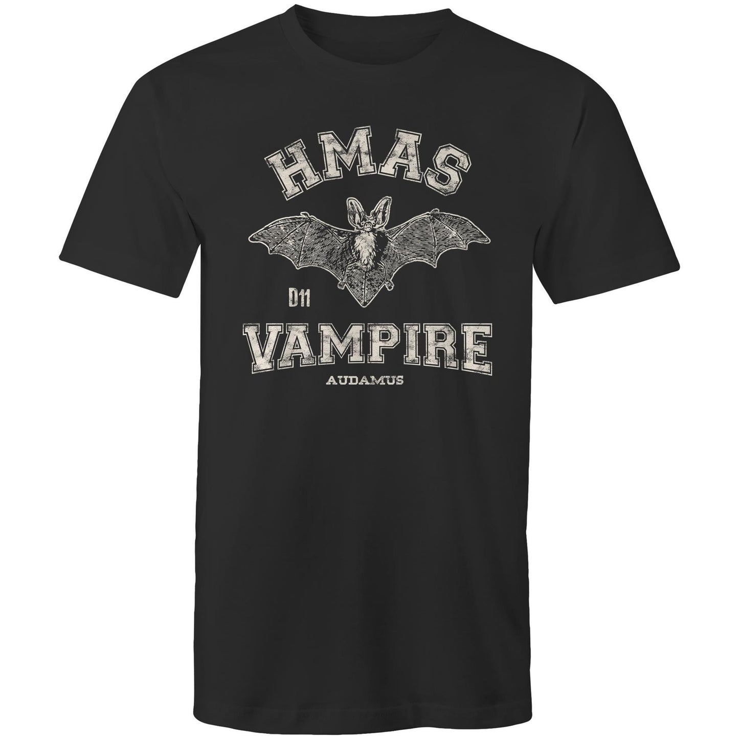 HMAS Vampire D11 Men's T-shirt (style Alpha, white)