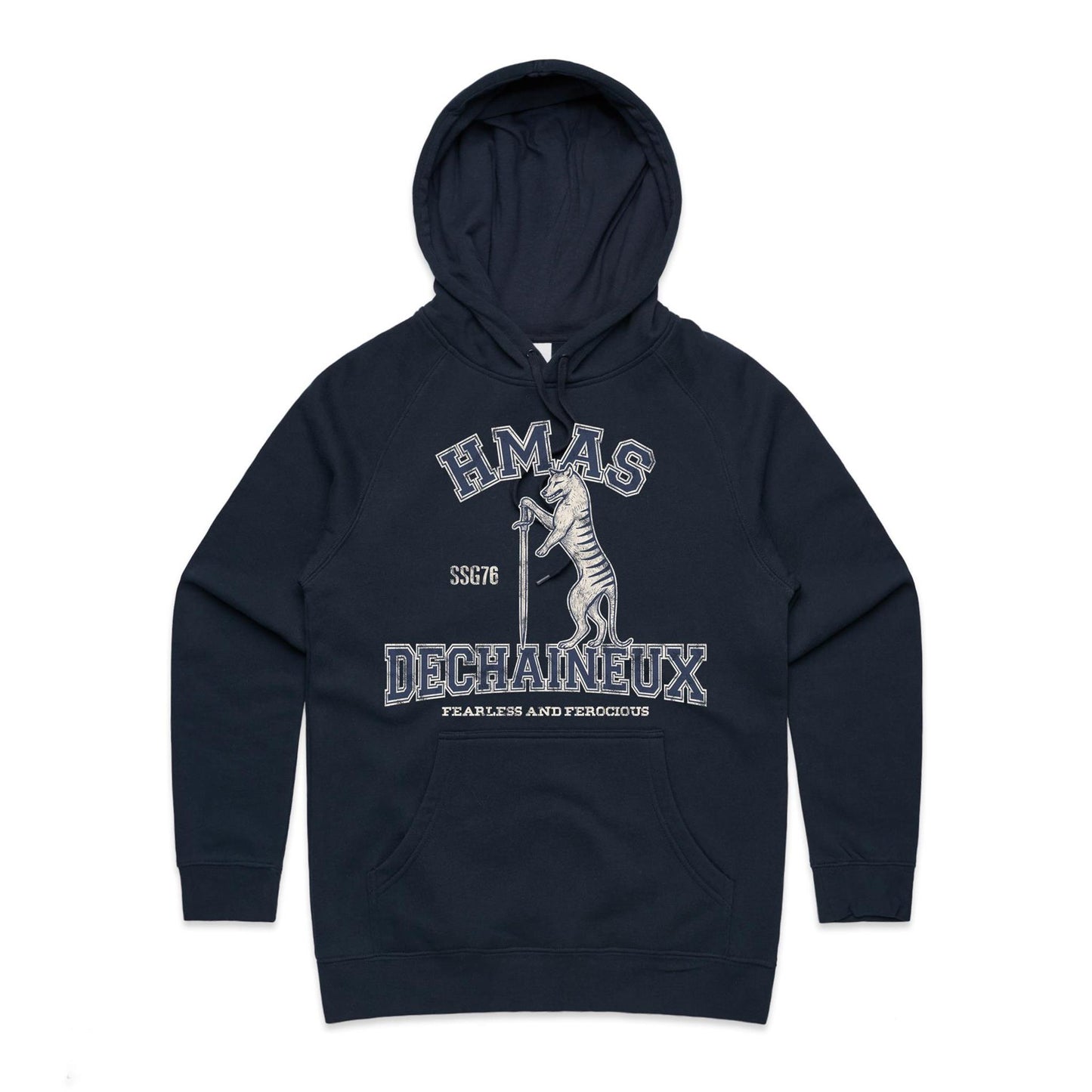 HMAS Dechaineux SSG76 Women's Hoodie (style Alpha)