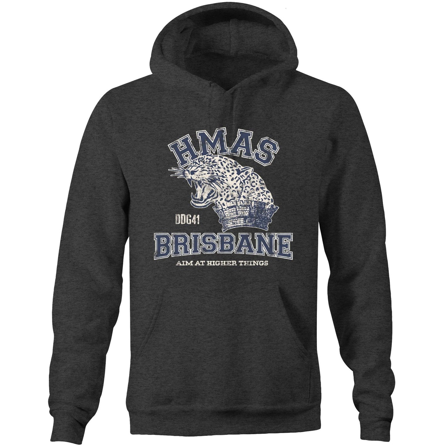 HMAS Brisbane (III) DDG41 Men's Hoodie (Style Alpha)