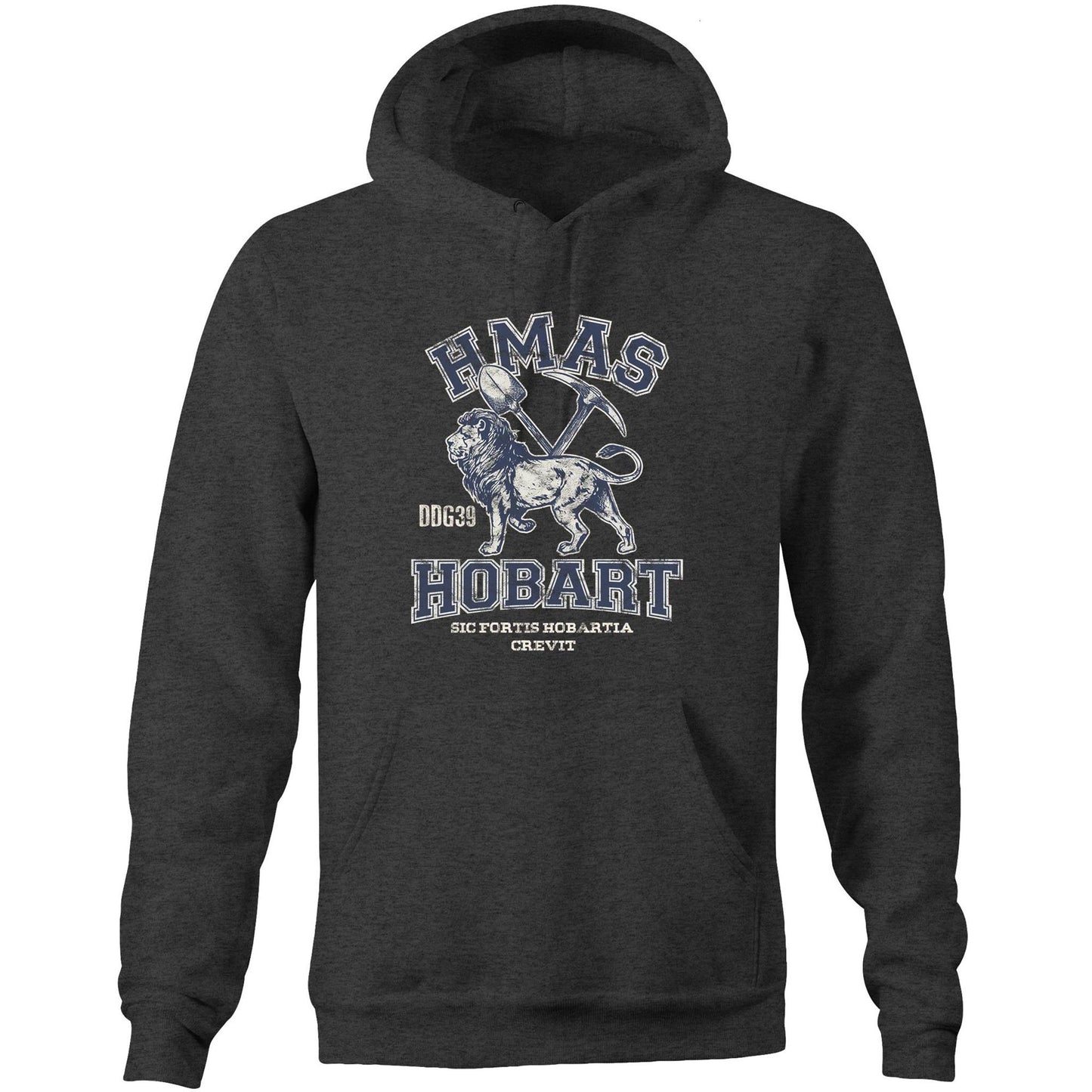 HMAS Hobart (II) DDG39 Men's Hoodie (style Alpha)