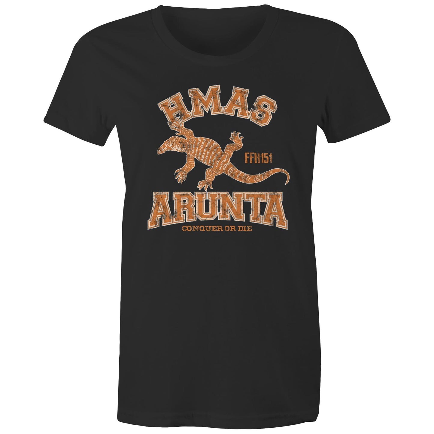 HMAS Arunta (II) FFH151 Women's T-shirt (style Alpha, colour)