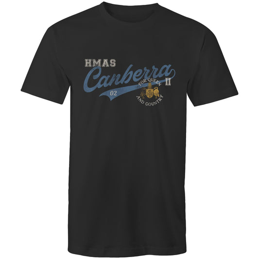 HMAS Canberra (II) FFG02 Men's T-shirt (style Bravo)