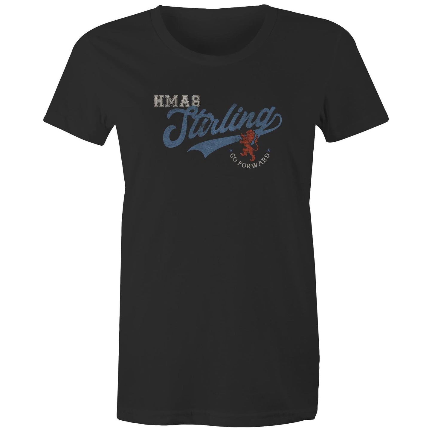 HMAS Stirling Women's T-shirt (style Bravo)