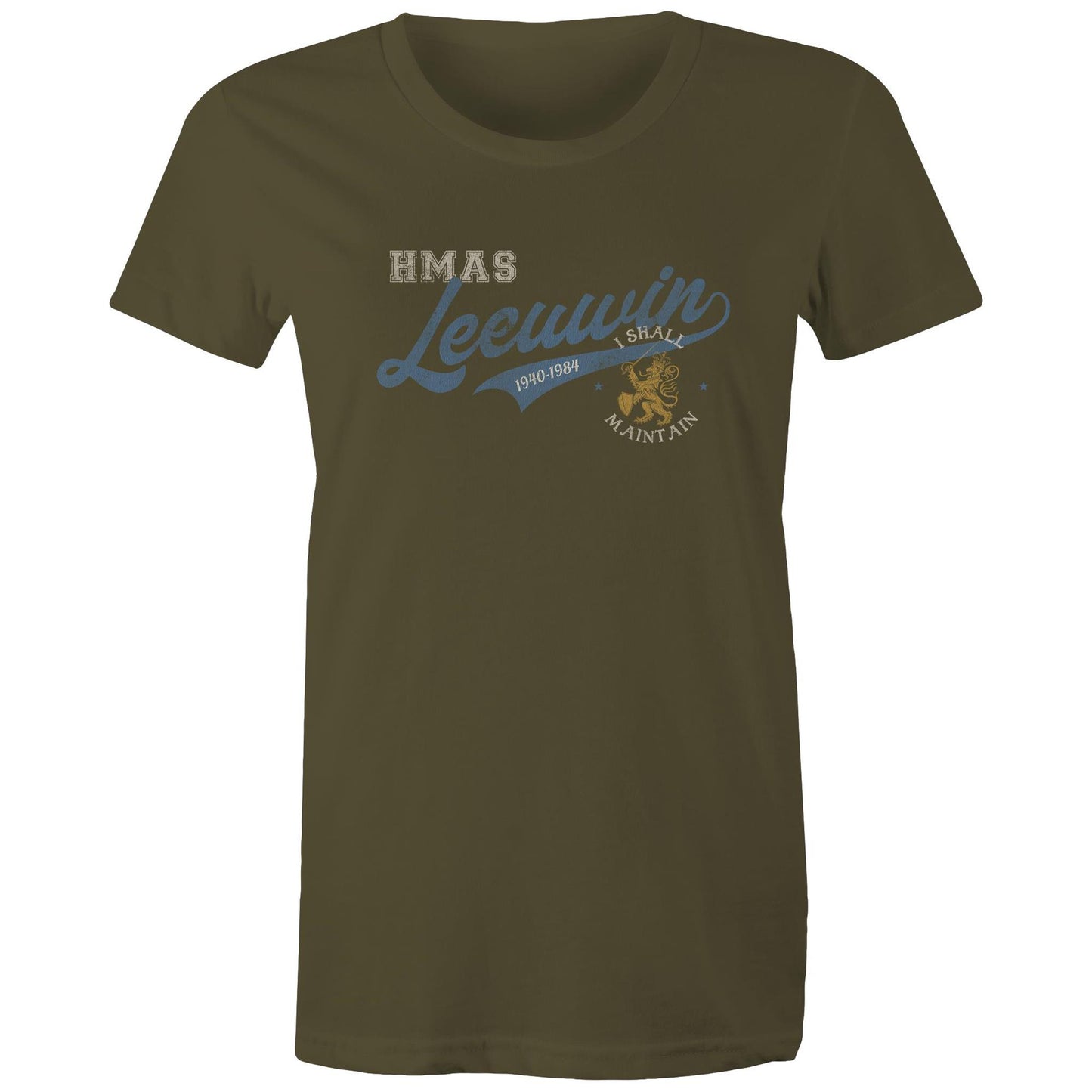 HMAS Leeuwin Women's T-shirt (style Bravo)