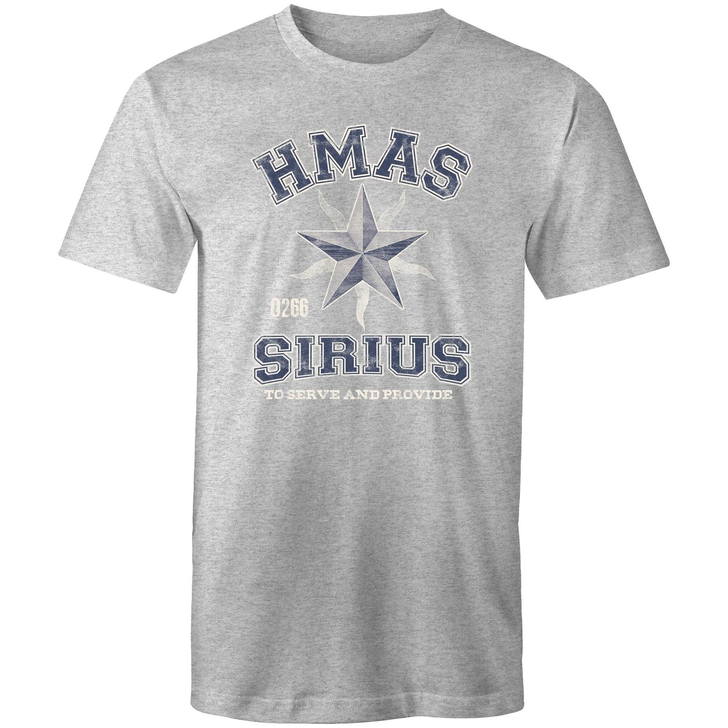 HMAS Sirius O266 Men's T-shirt (style Alpha, blue)