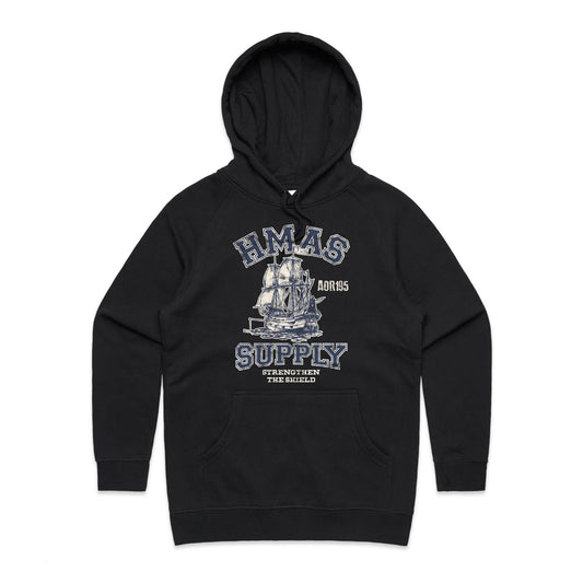 HMAS Supply AOR195 Women's Hoodie (style Alpha)