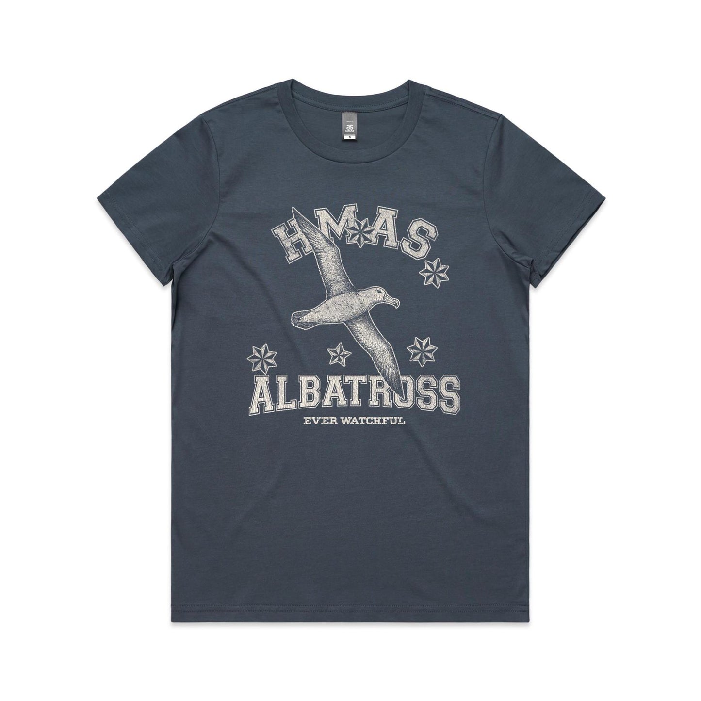 HMAS Albatross Women's T-shirt (style Alpha, white)