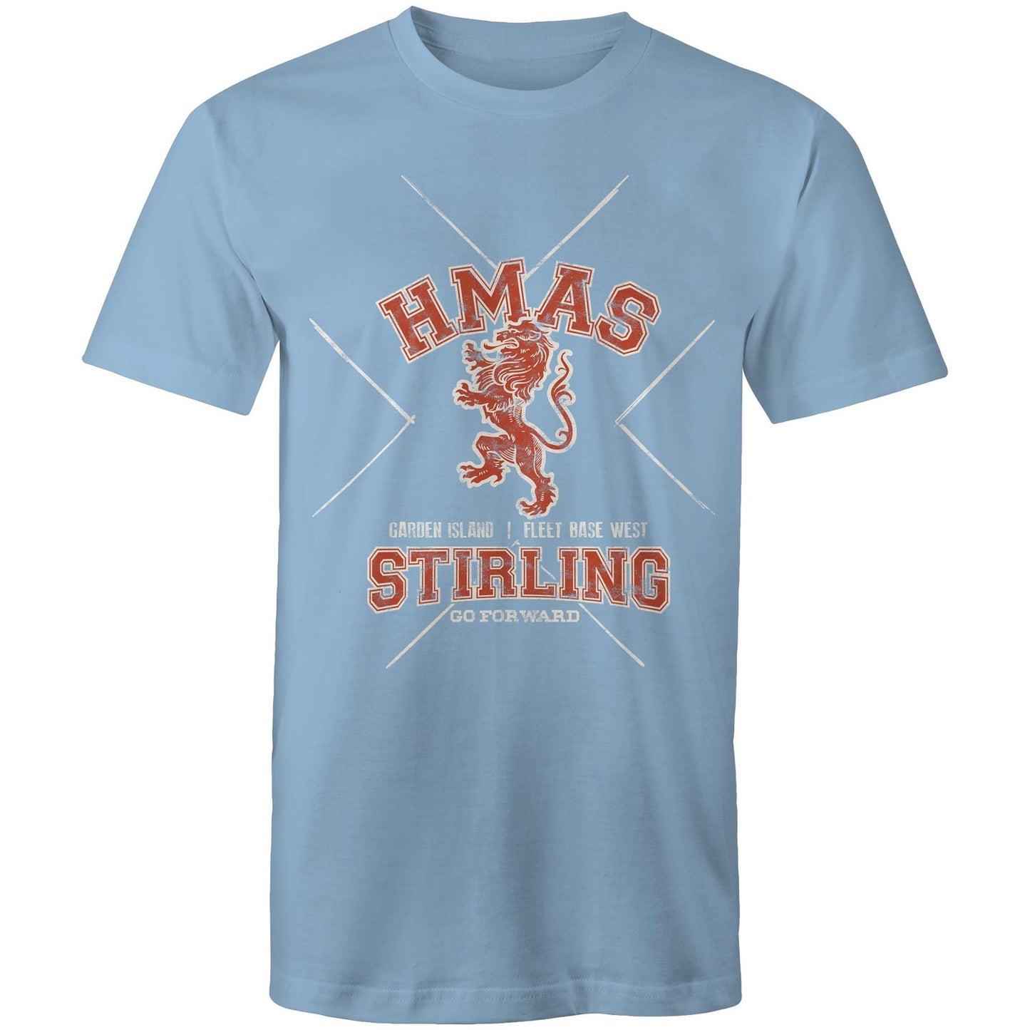 HMAS Stirling Men's T-shirt (style Alpha, colour)
