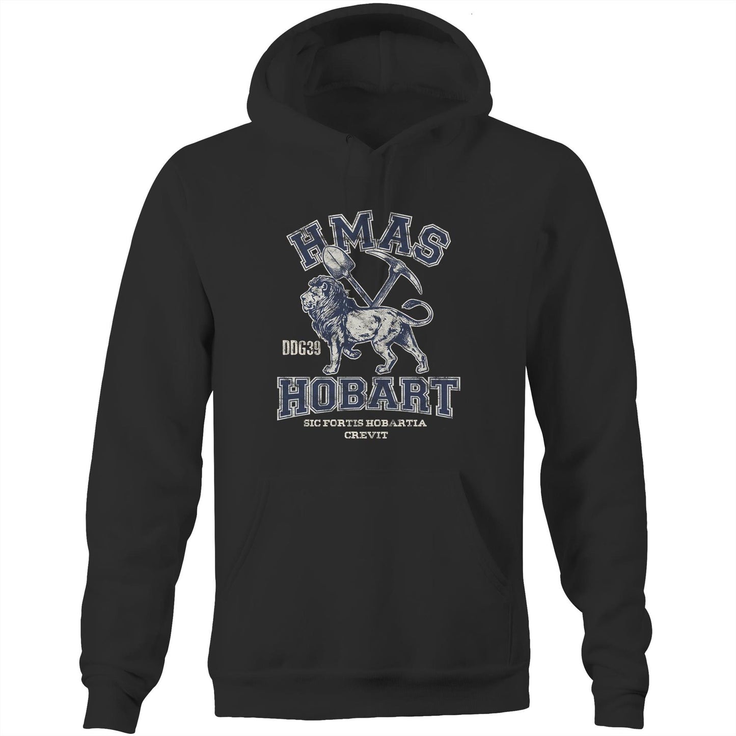 HMAS Hobart (II) DDG39 Men's Hoodie (style Alpha)