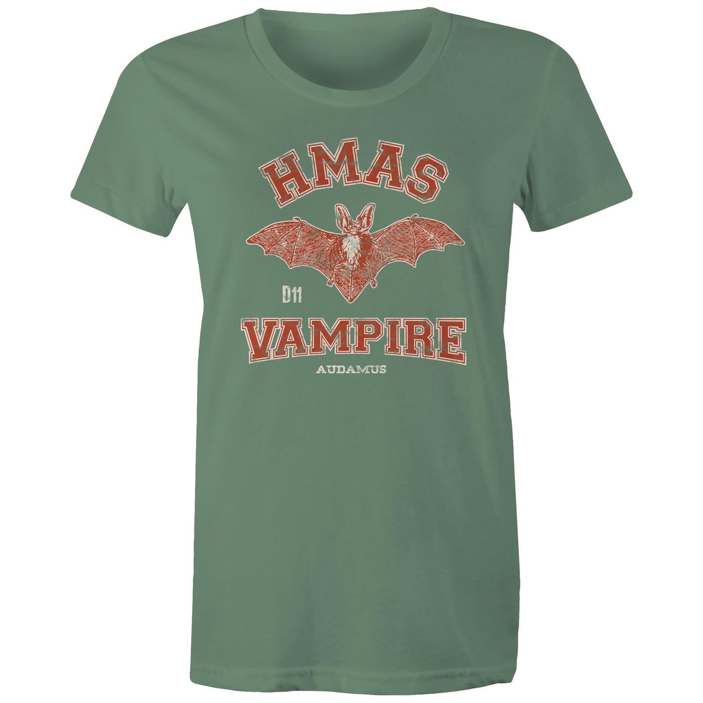 HMAS Vampire D11 Women's T-shirt (style Alpha, colour)
