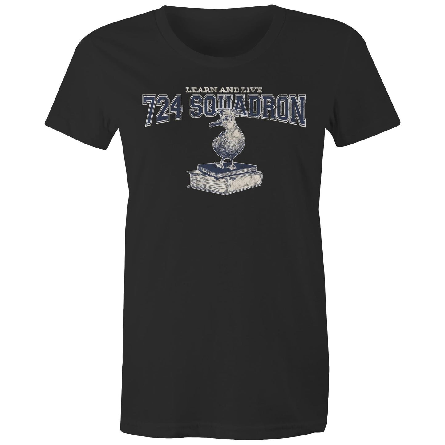 724 Squadron Women's T-shirt (style Alpha, blue)