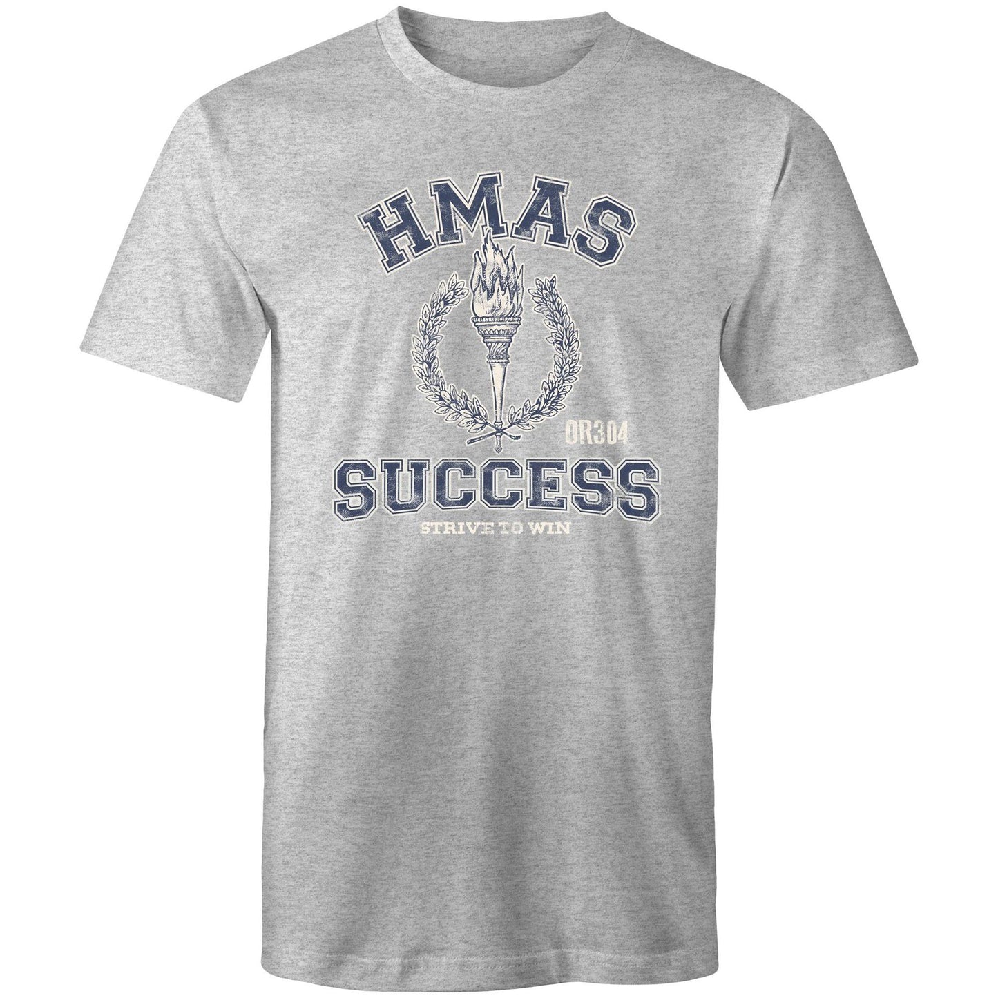 HMAS Success (II) OR304 Men's T-shirt (style Alpha, blue)