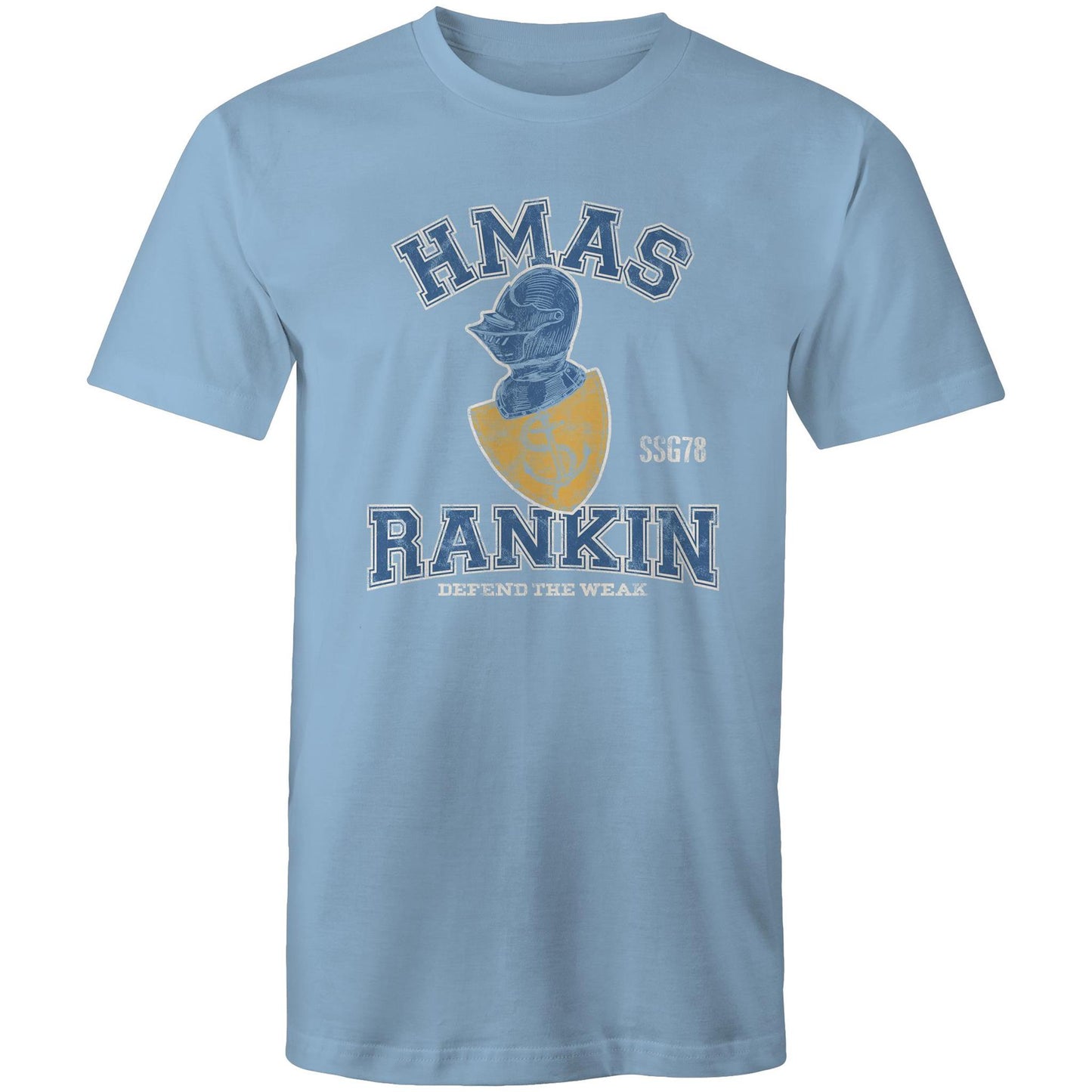 HMAS Rankin SSG78 Men's T-shirt (style Alpha, colour)