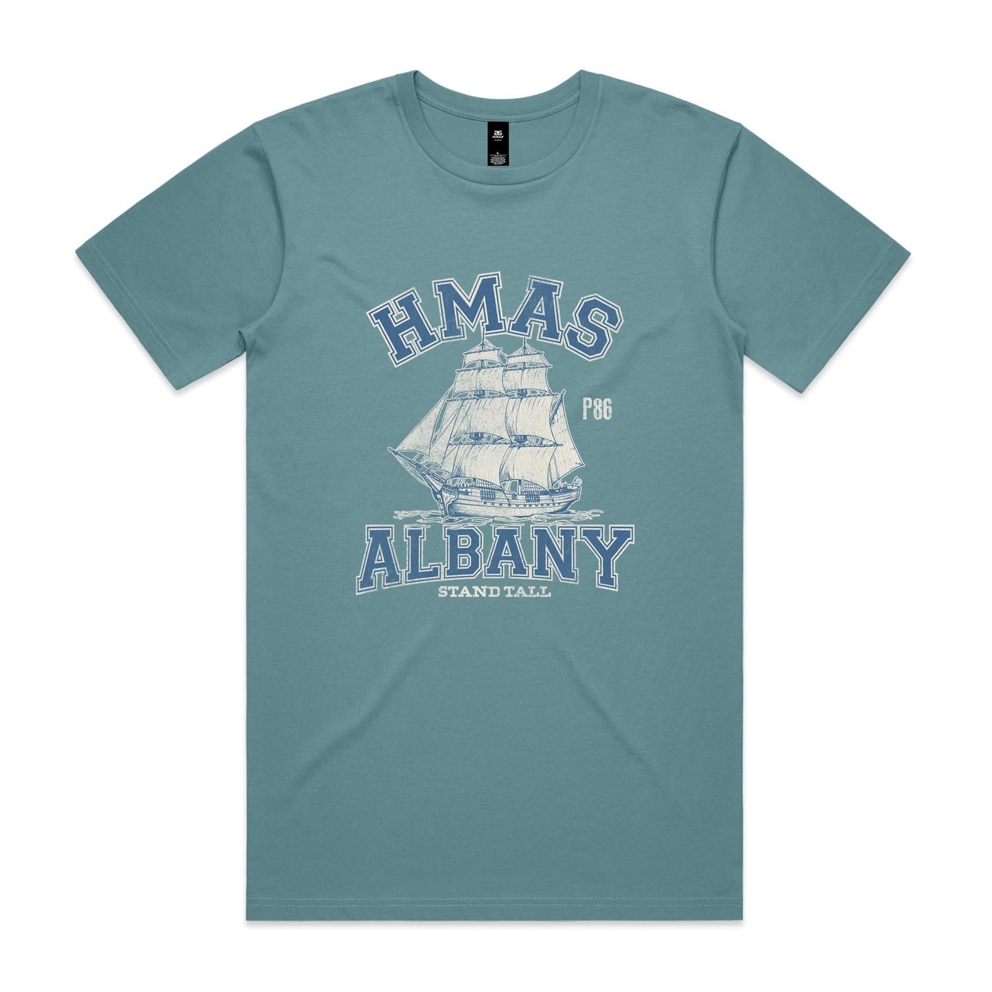 HMAS Albany P86 Men's T-shirt (style Alpha, colour)