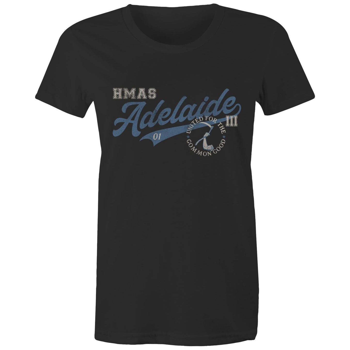 HMAS Adelaide (III) L01 Women's T-shirt (style Bravo)