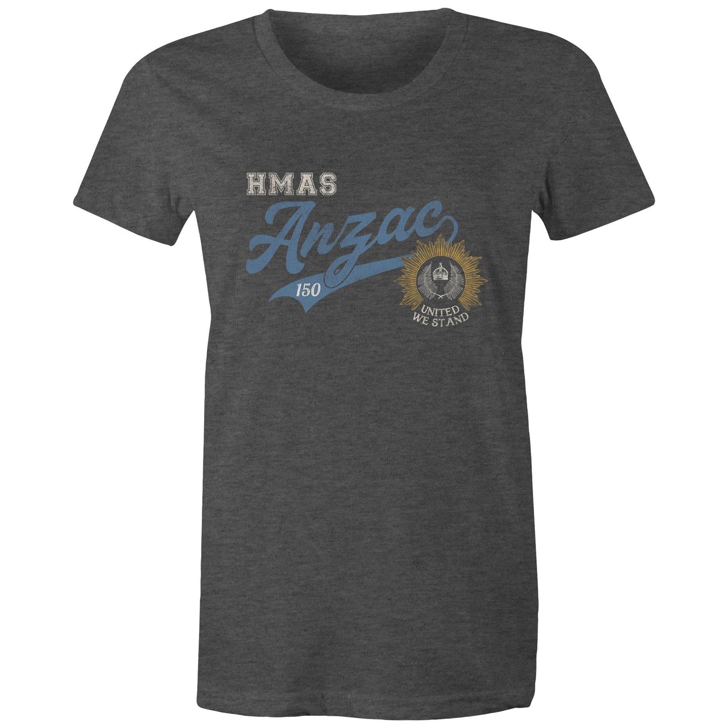HMAS Anzac (III) FFH150 Women's T-shirt (style Bravo)