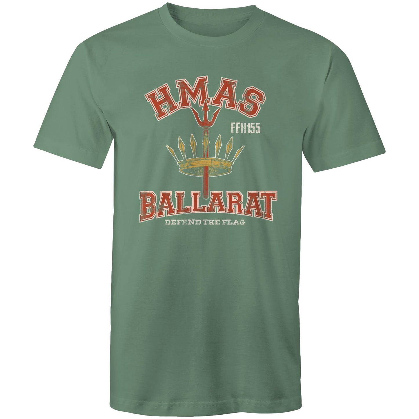 HMAS Ballarat (II) FFH155 Men's T-shirt (style Alpha, colour)