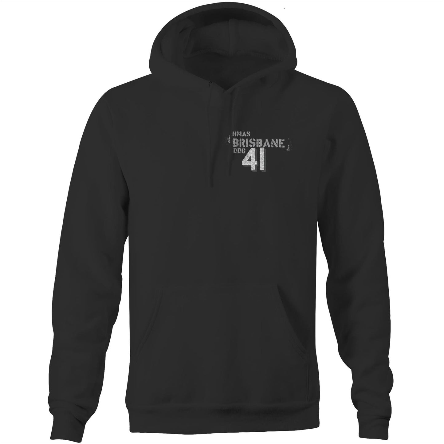 HMAS Brisbane (III) DDG41 Men's Hoodie (style Delta)