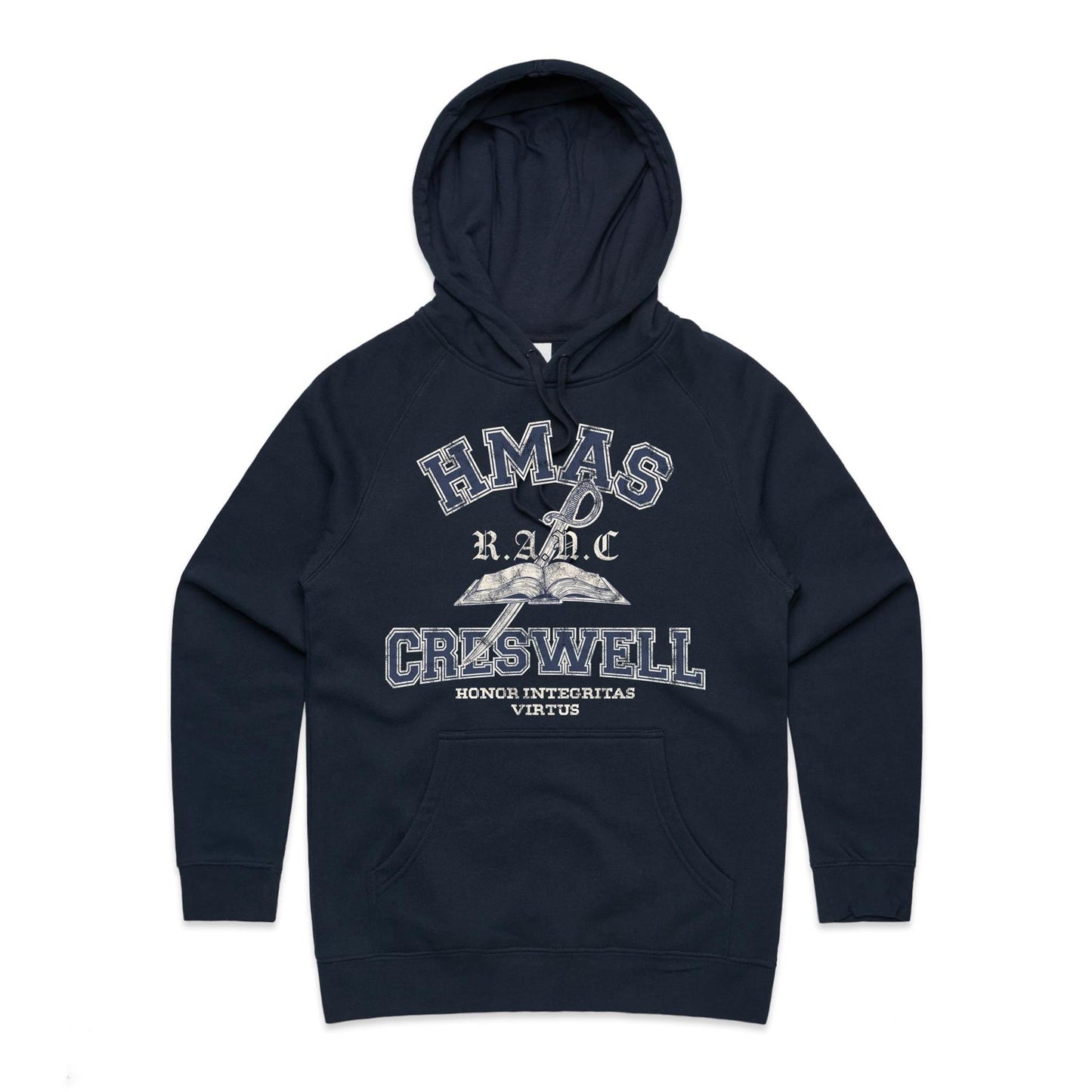 HMAS Creswell Women's Hoodie (style Alpha)