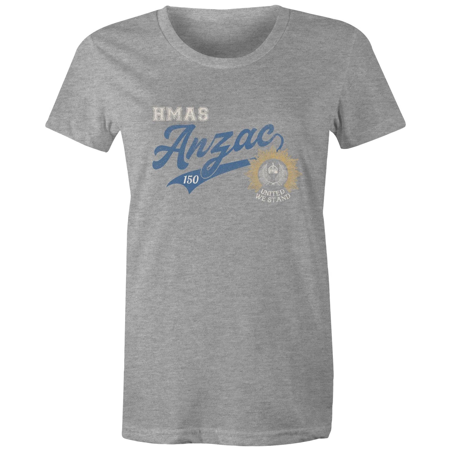 HMAS Anzac (III) FFH150 Women's T-shirt (style Bravo)