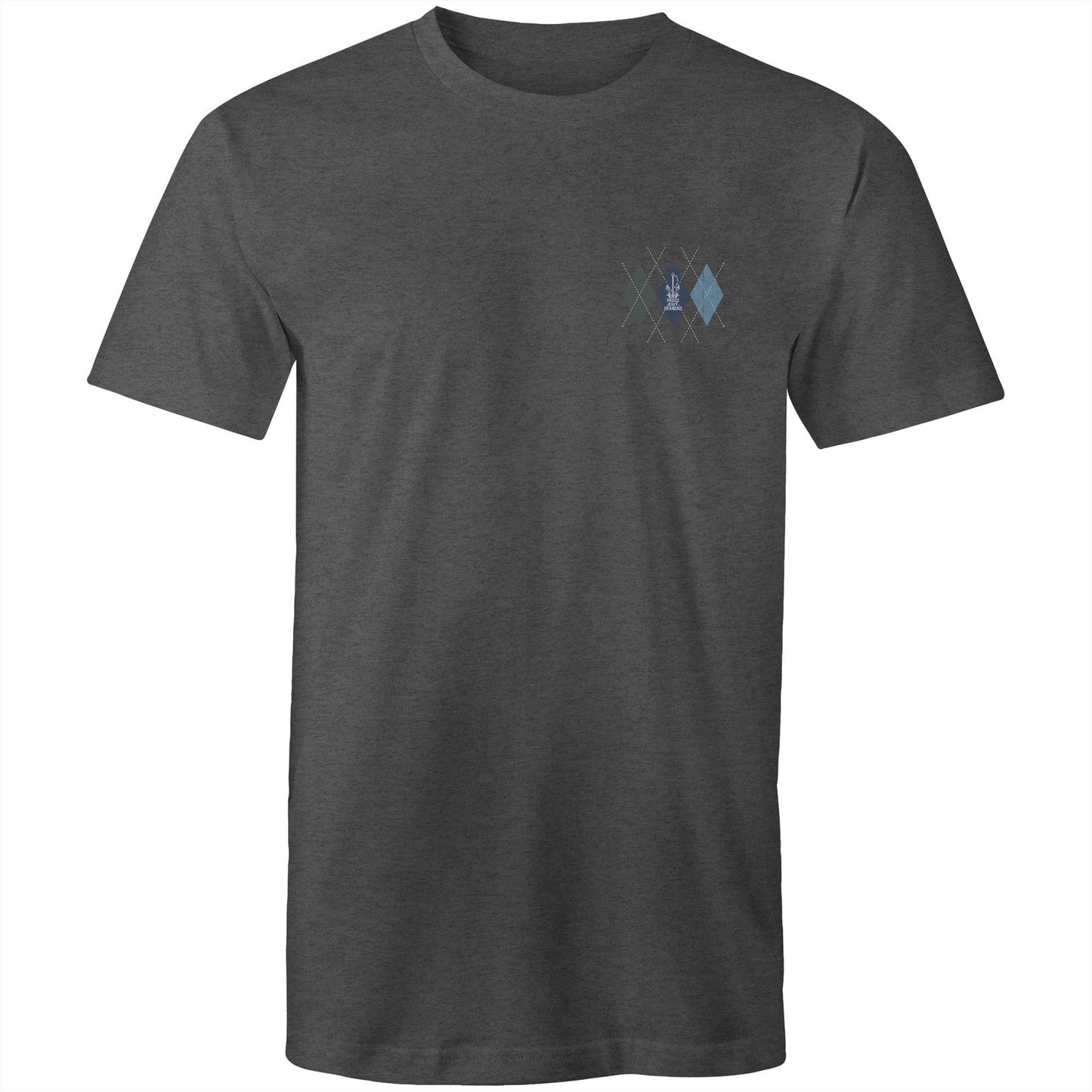 Proud Navy Grandad (Argyle) Men's T-shirt