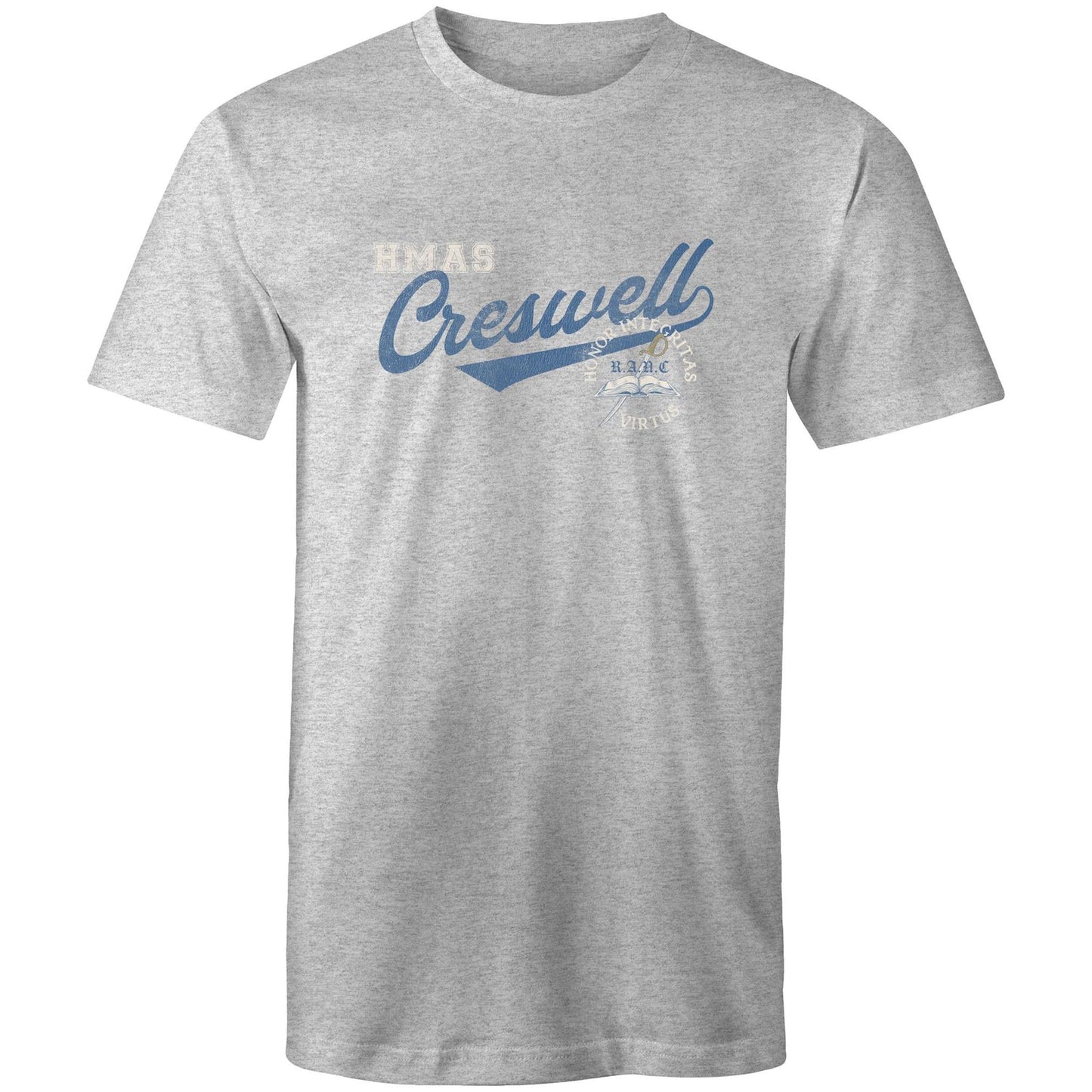 HMAS Creswell Men's T-shirt (style Bravo)