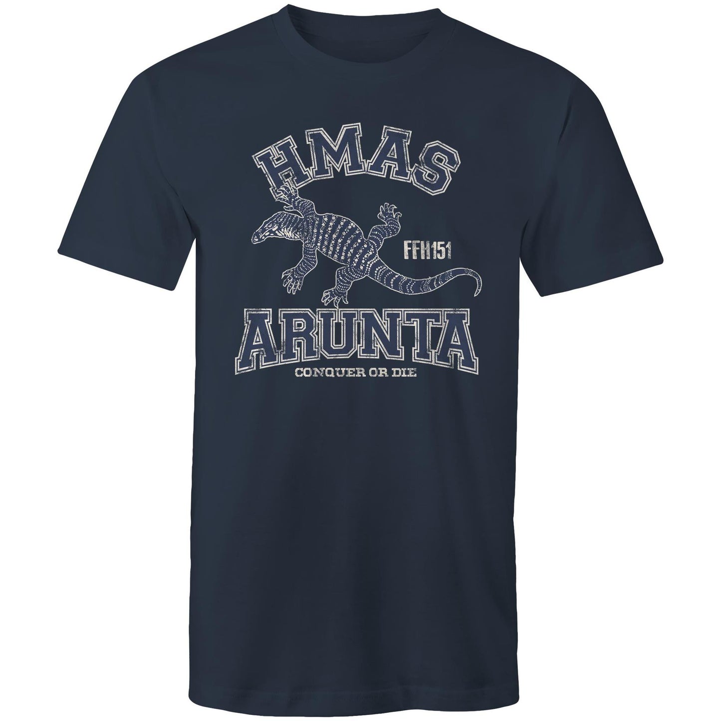 HMAS Arunta (II) FFH151 Men's T-shirt (style Alpha, blue)